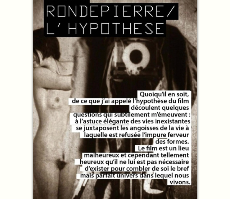 l’archive et l’hypothèse